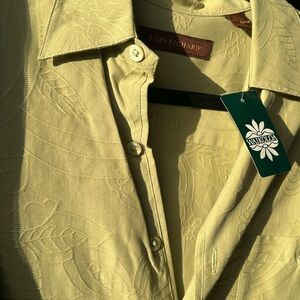 Torry Richard for the Waikaloa Beach Resort, pure silk men’s luau shirt